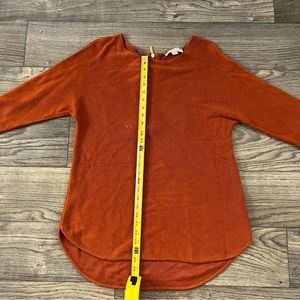 MK Burnt Orange Long Sweater